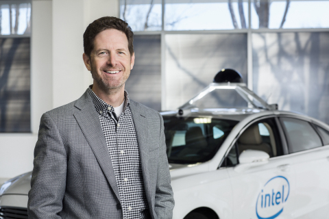 Intel's Doug Davis, senior vice president and general manager of the Automated Driving Group (ADG) a ... 